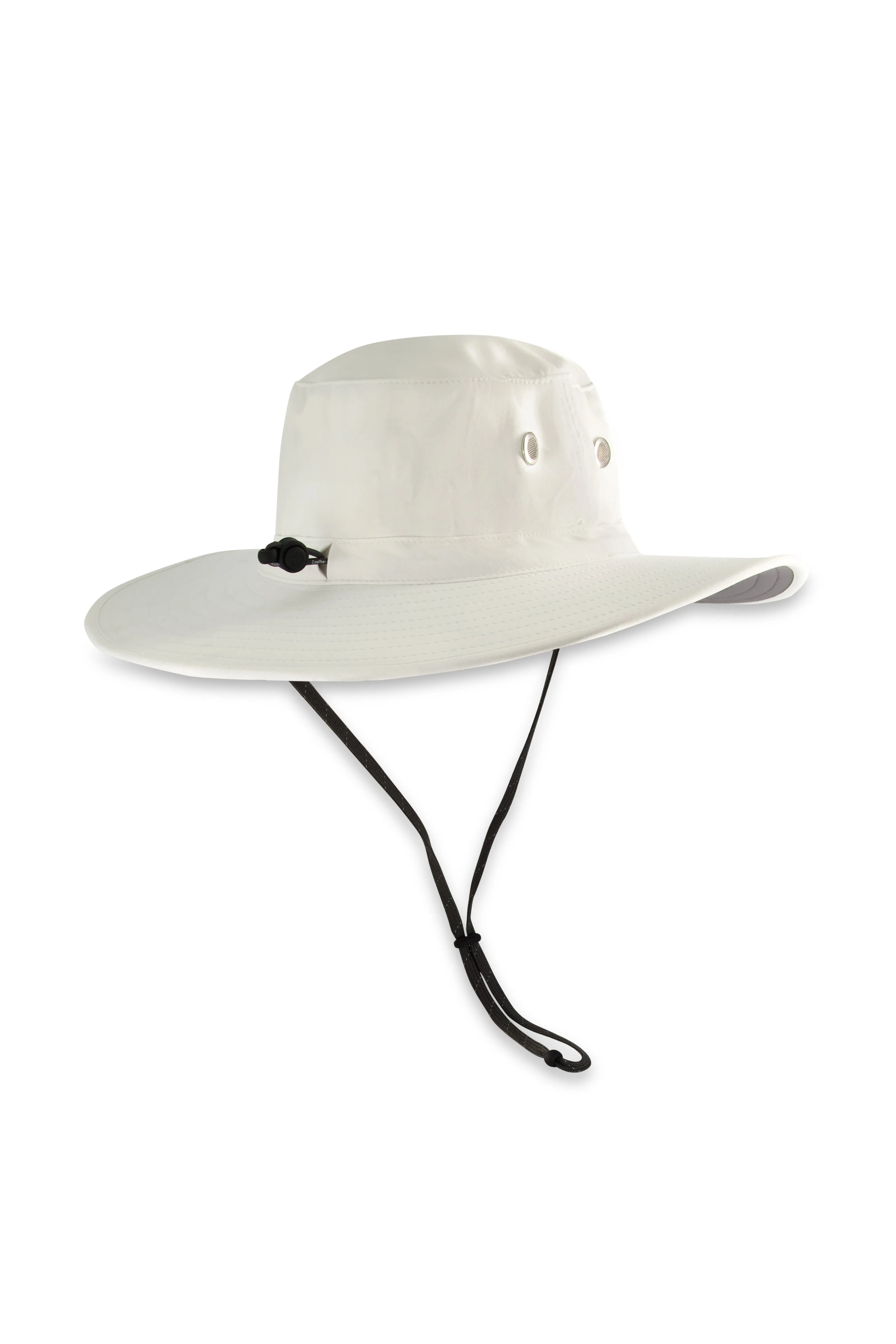 Leo Shapeable Wide Brim Hat | White/Carbon
