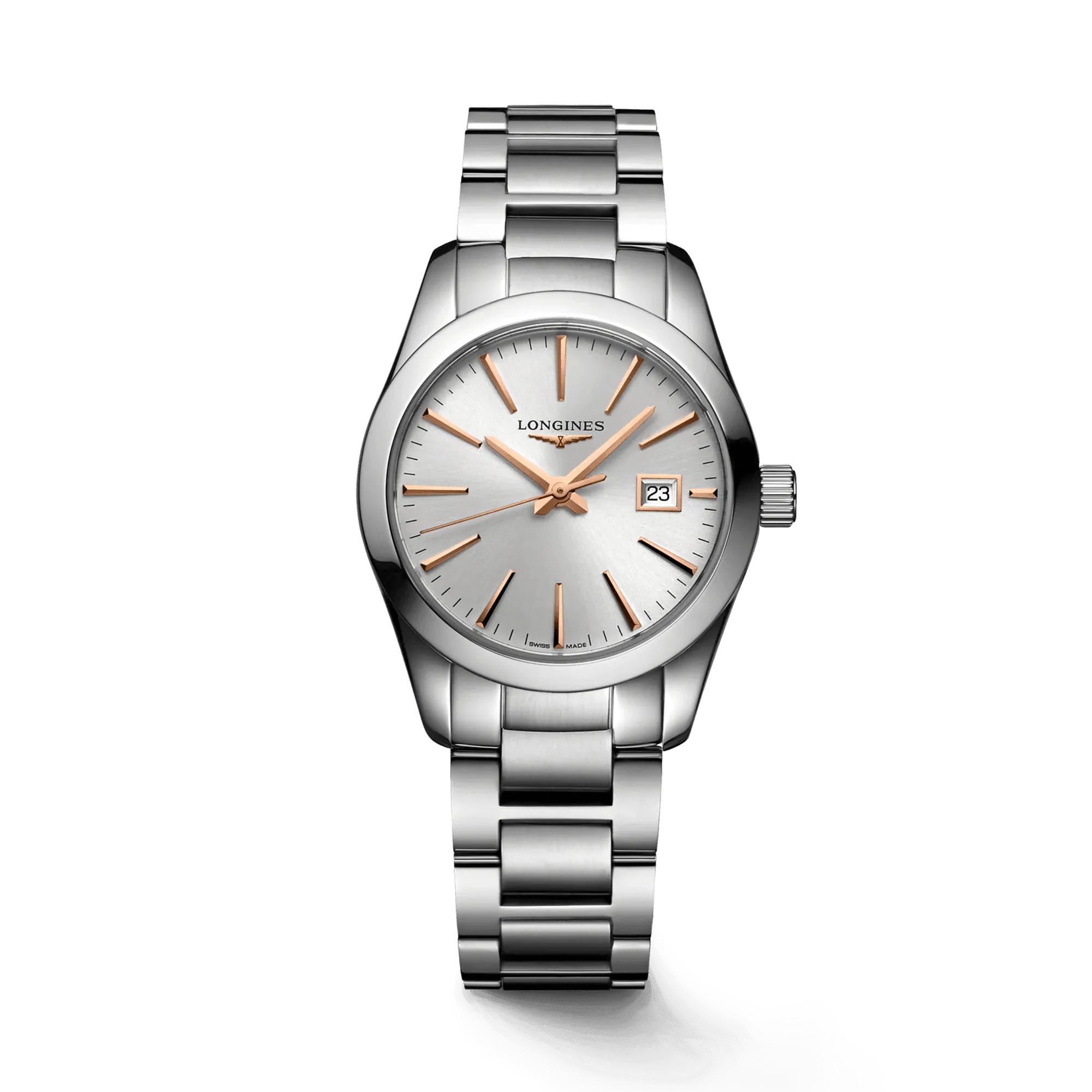 Longines Conquest Classic Women's 29.5mm Stainless Steel Quartz Watch L2.286.4.72.6