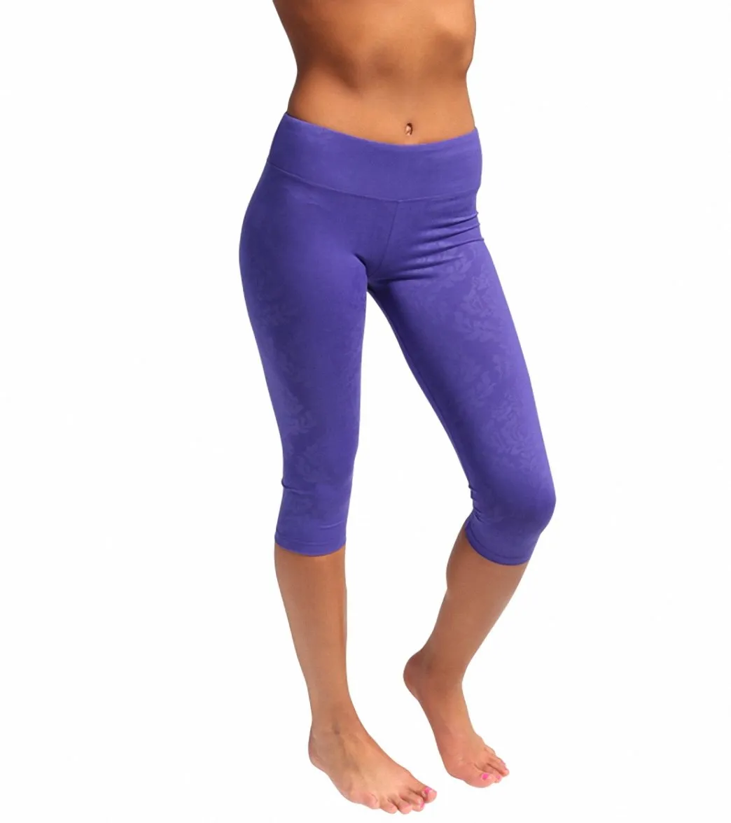 Marika Sanded Dry Wik Flat Waist Printed Capri