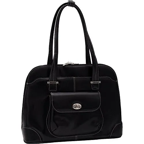Mckleinusa Avon 96655 Black Leather Ladies' Briefcase