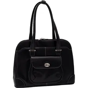 Mckleinusa Avon 96655 Black Leather Ladies' Briefcase