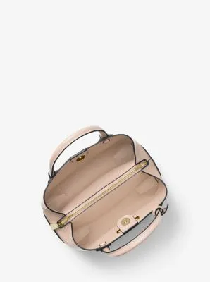 Mercer Gallery Small Pebbled Leather Satchel