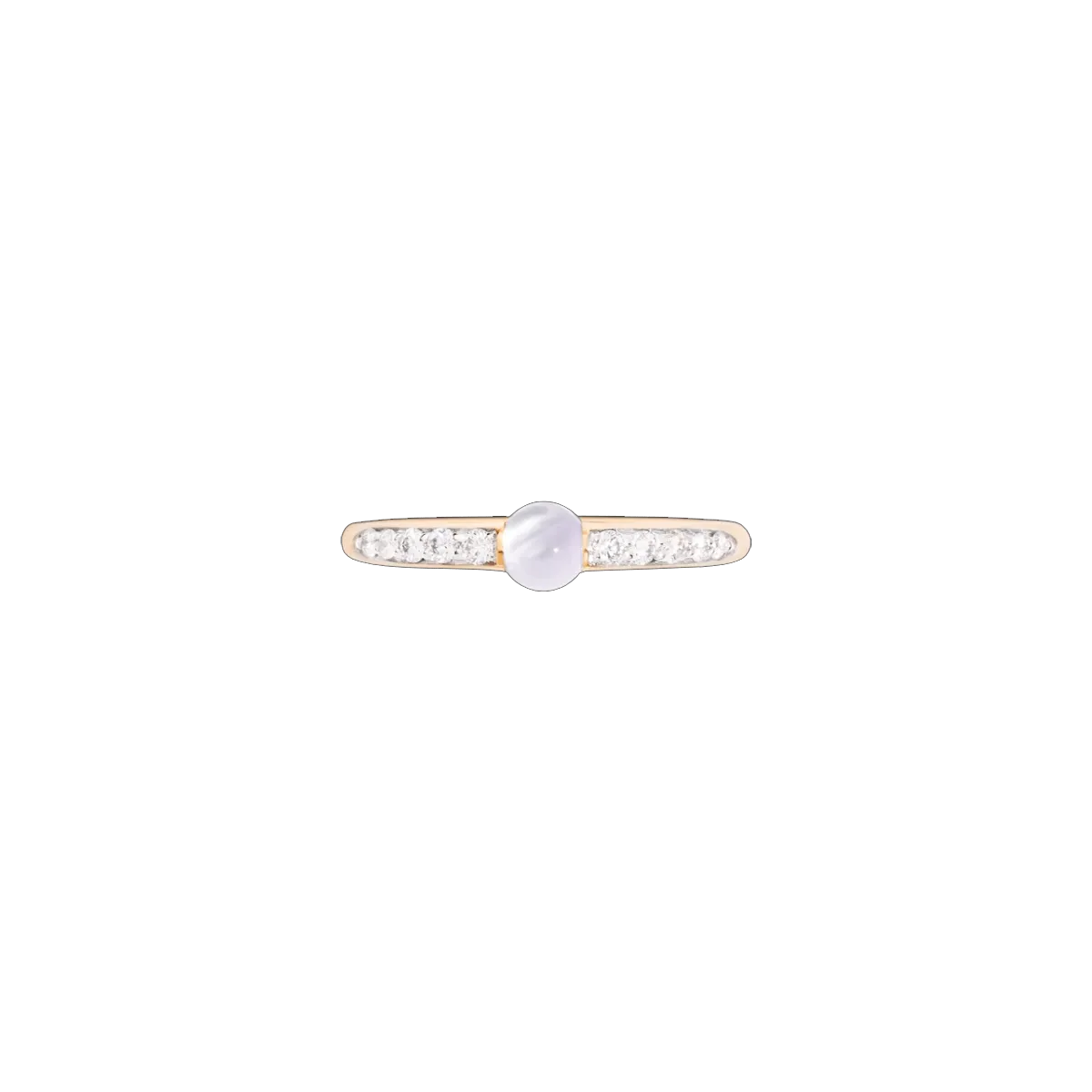 Moonstone and Diamond M'Ama Non M'Ama Ring
