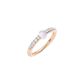 Moonstone and Diamond M'Ama Non M'Ama Ring