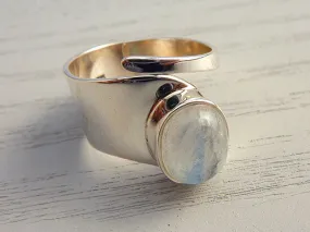 Moonstone Wrap Ring