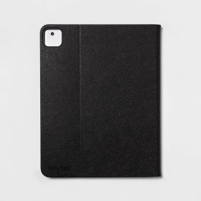 New - Apple iPad Air 10.9 inch and iPad Pro 11 inch Case - heyday Black Saffiano