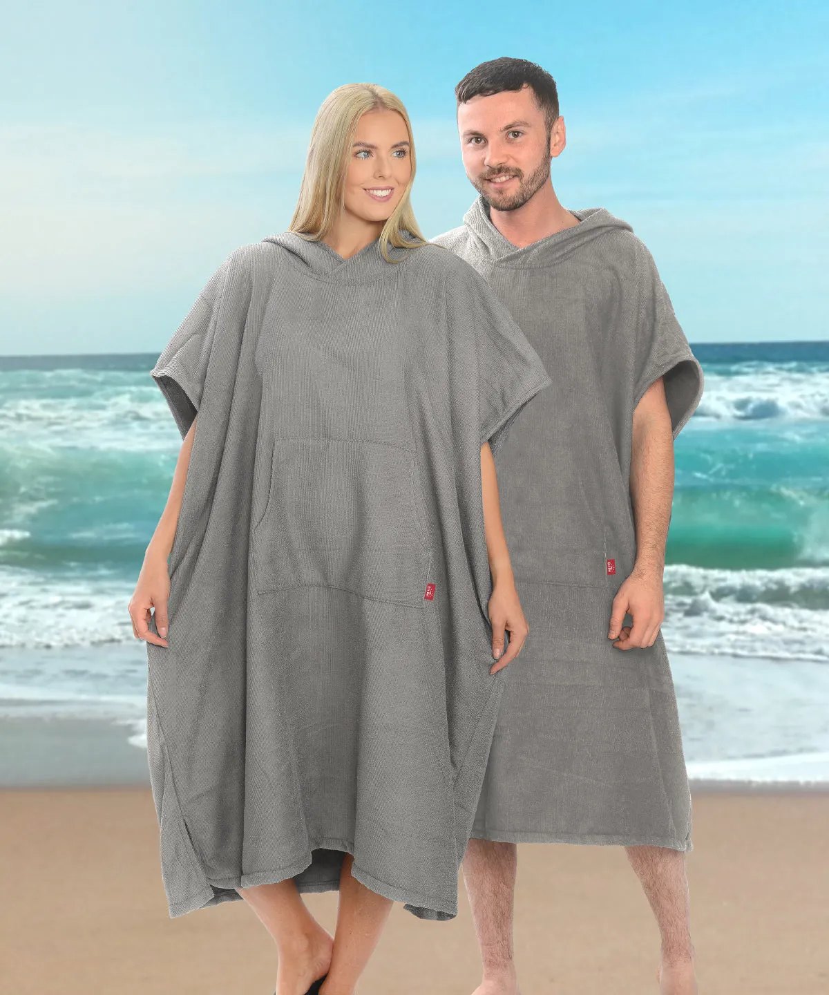 Pink Stripe - Cotton changing robe