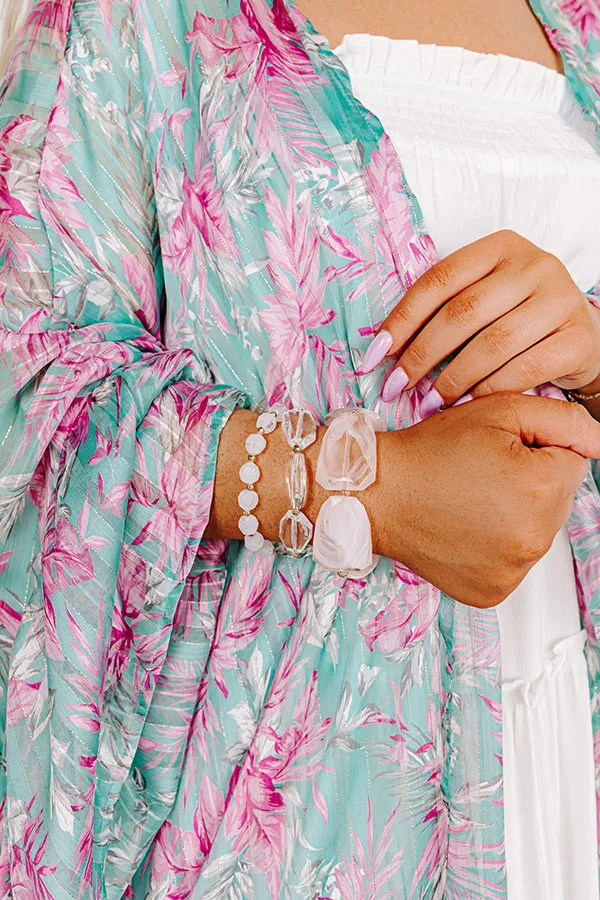 Plan For Cabo Bracelet Set In Clear