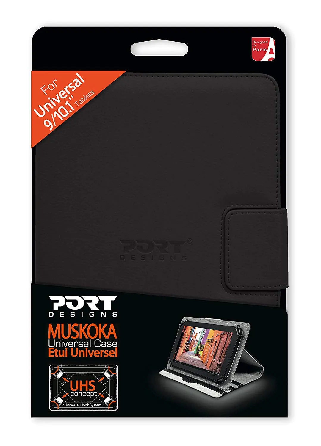 Port Designs 10.1" Flip Case - Black