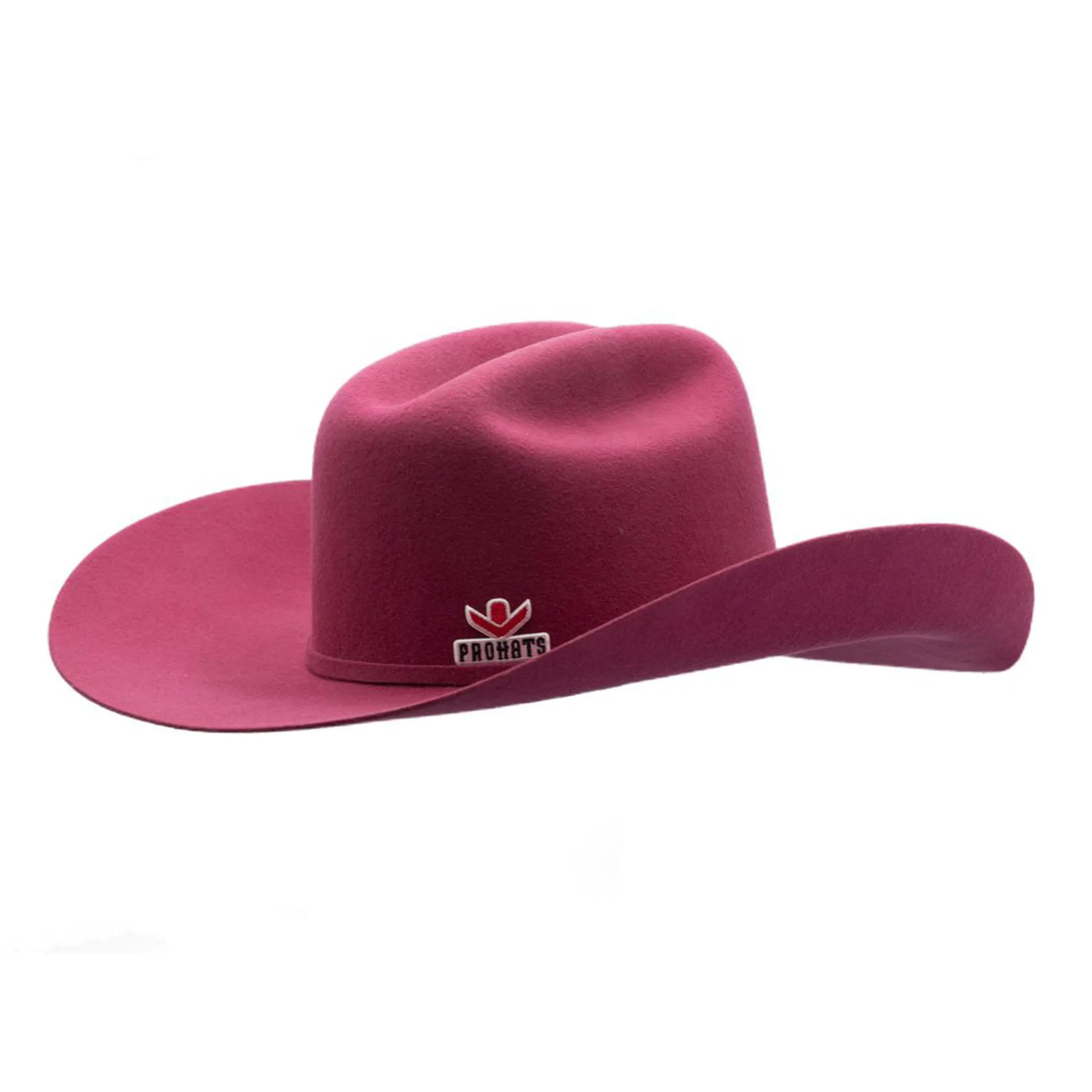 Pro Hats Stephen Pink PreCrease Felt Hat