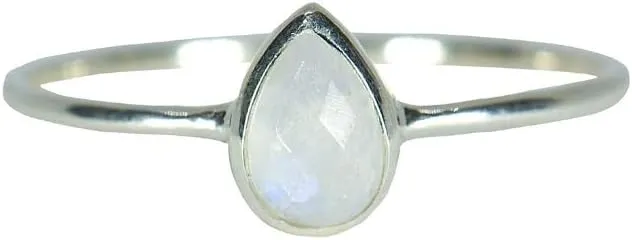 Pura Vida Moonstone Teardrop Ring