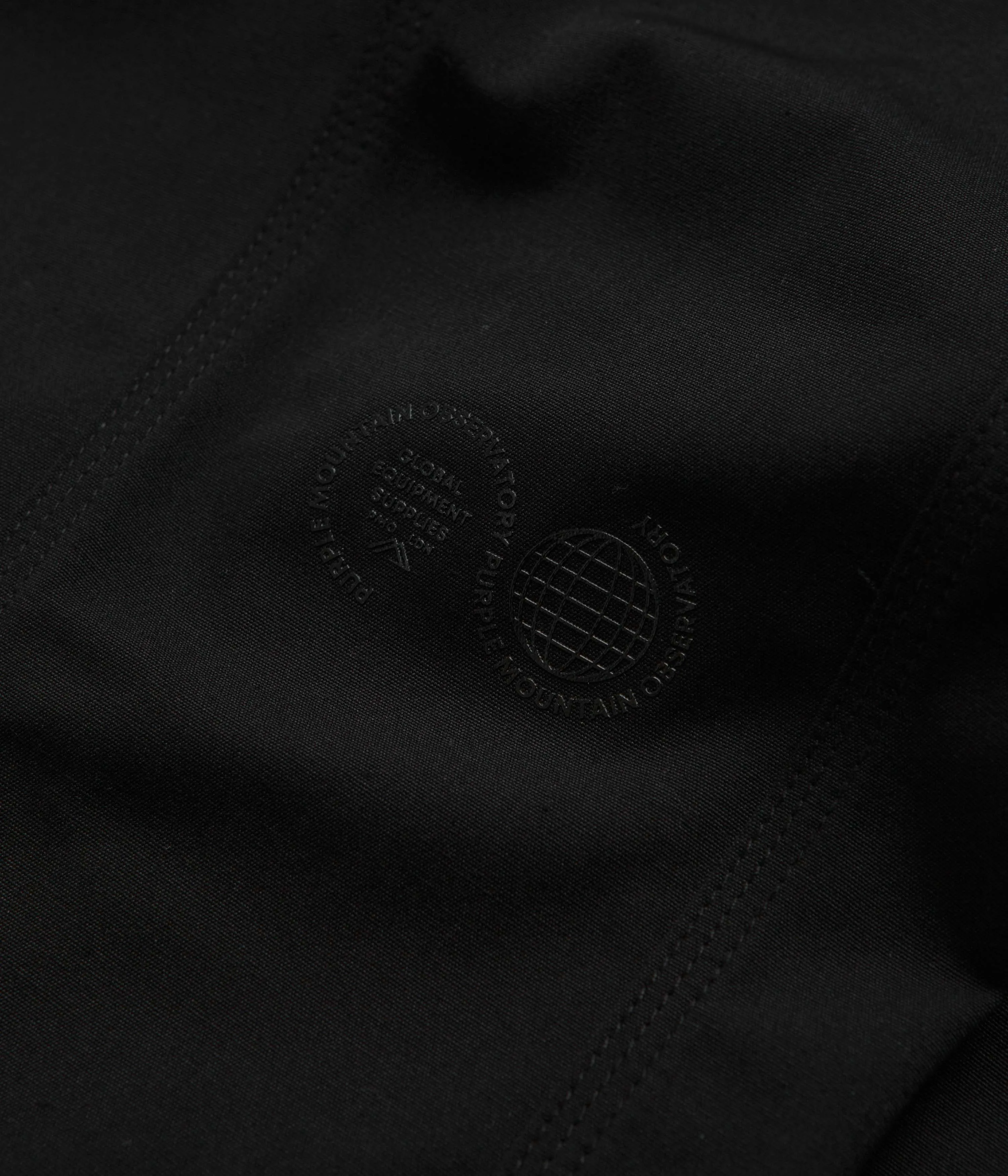 Purple Mountain Observatory Cotton Alpine Pants - Black
