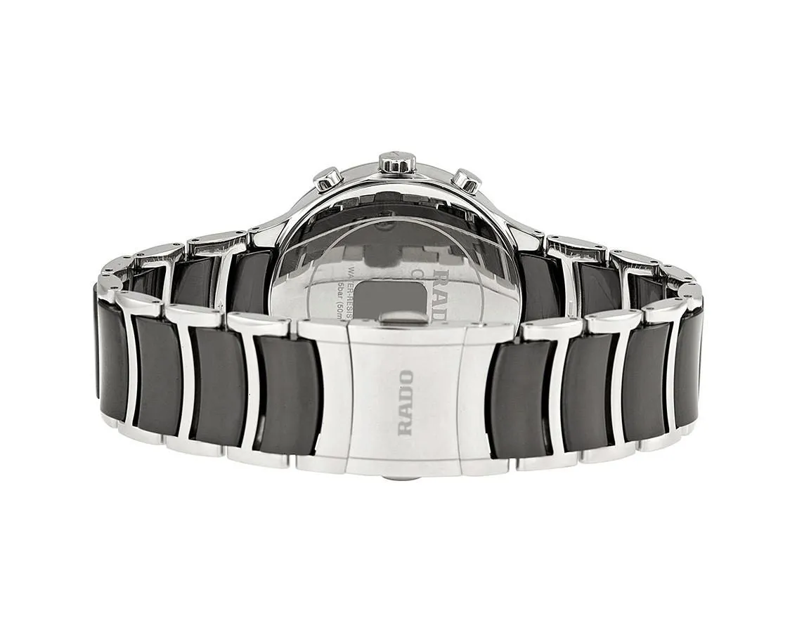 Rado Centrix Black Man's Watch With Chronographs-Best Gift for man