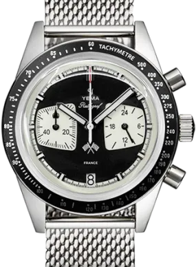 Rallygraf Meca-Quartz Chronograph Reverse Panda - Bracelet