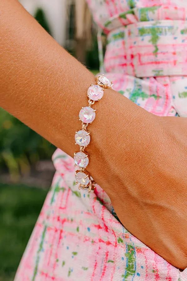 Ready To Shimmer Bracelet In Iridescent