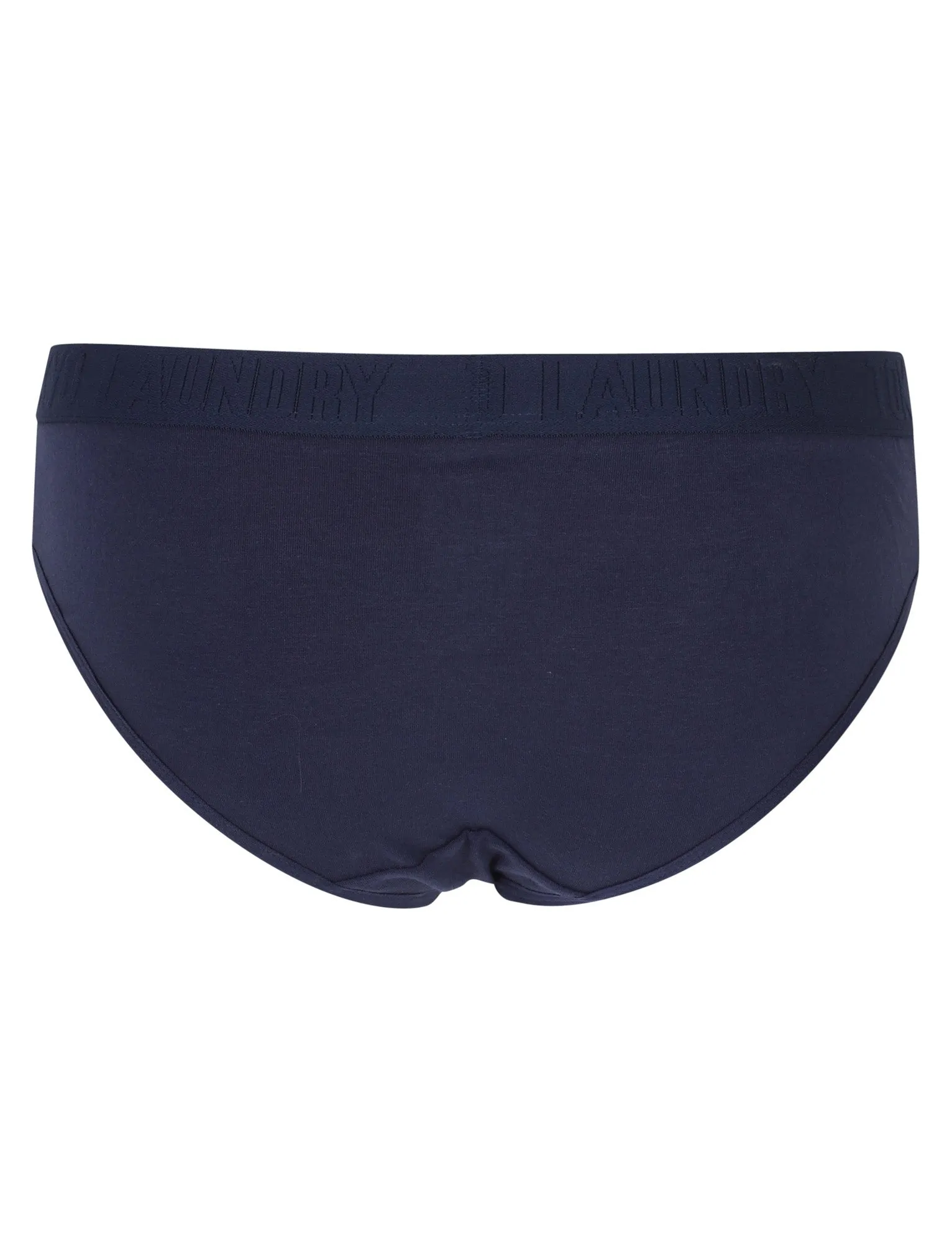 Rosalind (3 Pack) Assorted Briefs In Blush / Grey Marl / Eclipse Blue - Tokyo Laundry