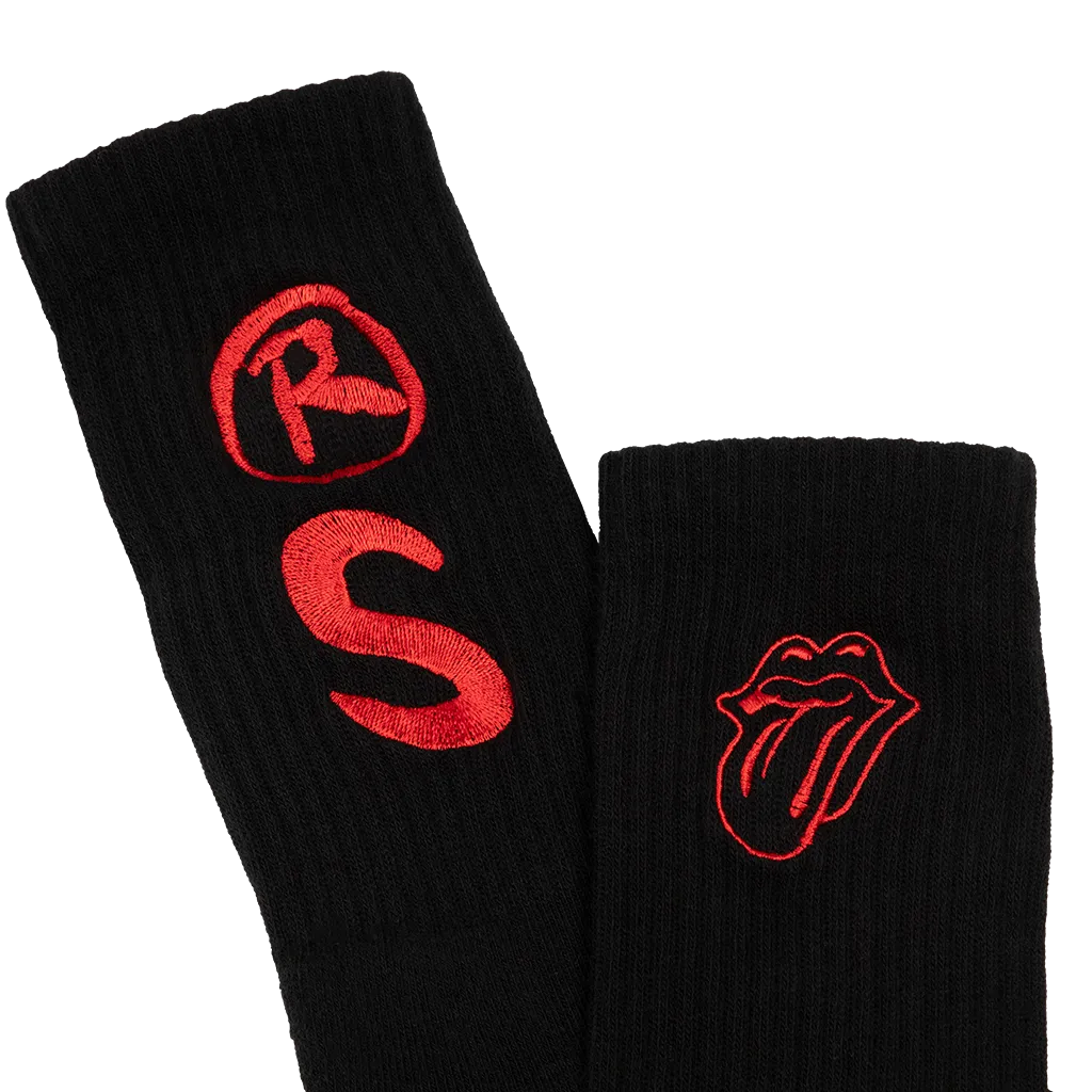 RS Logo Black Socks