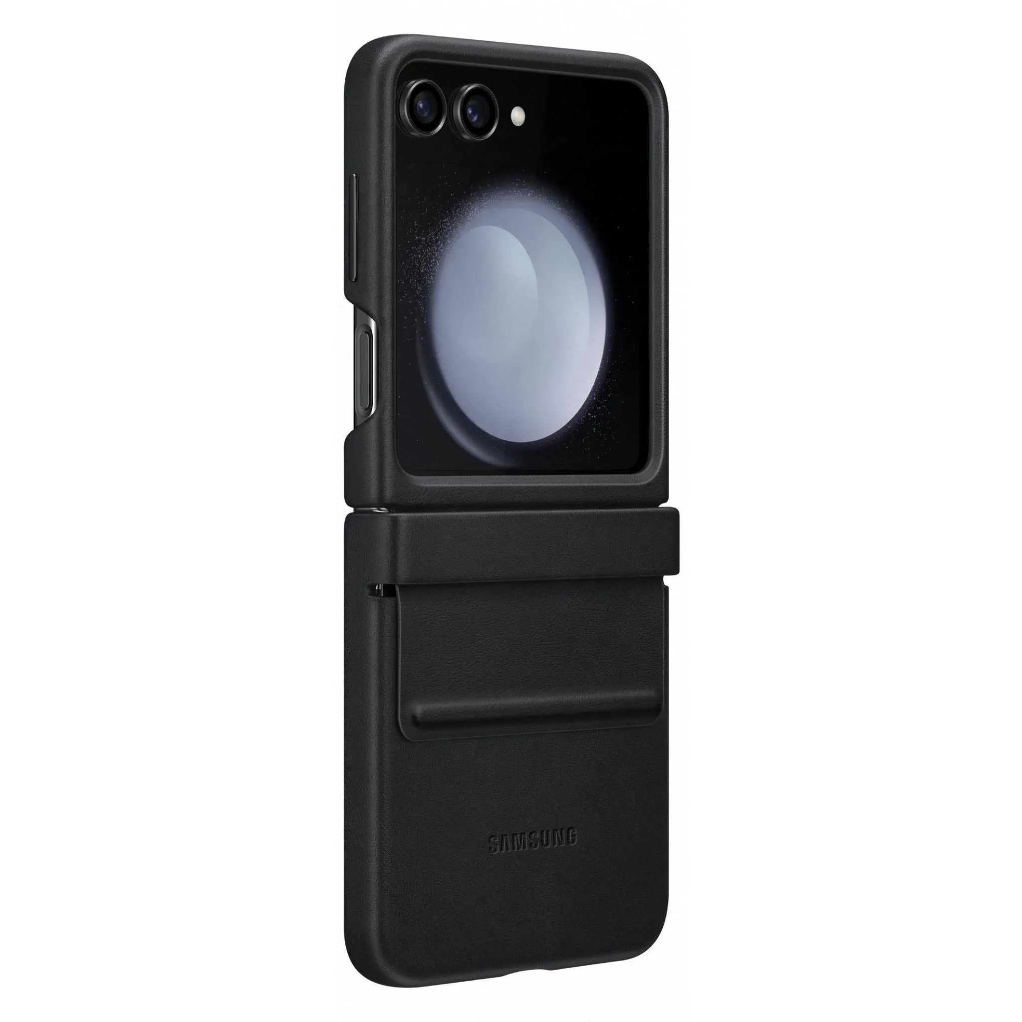 Samsung Flap ECO-Leather Case for Galaxy Flip5 - Black