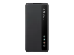 Samsung S-View Flip Cover Case for Samsung Galaxy S20  5G Smartphones - Black