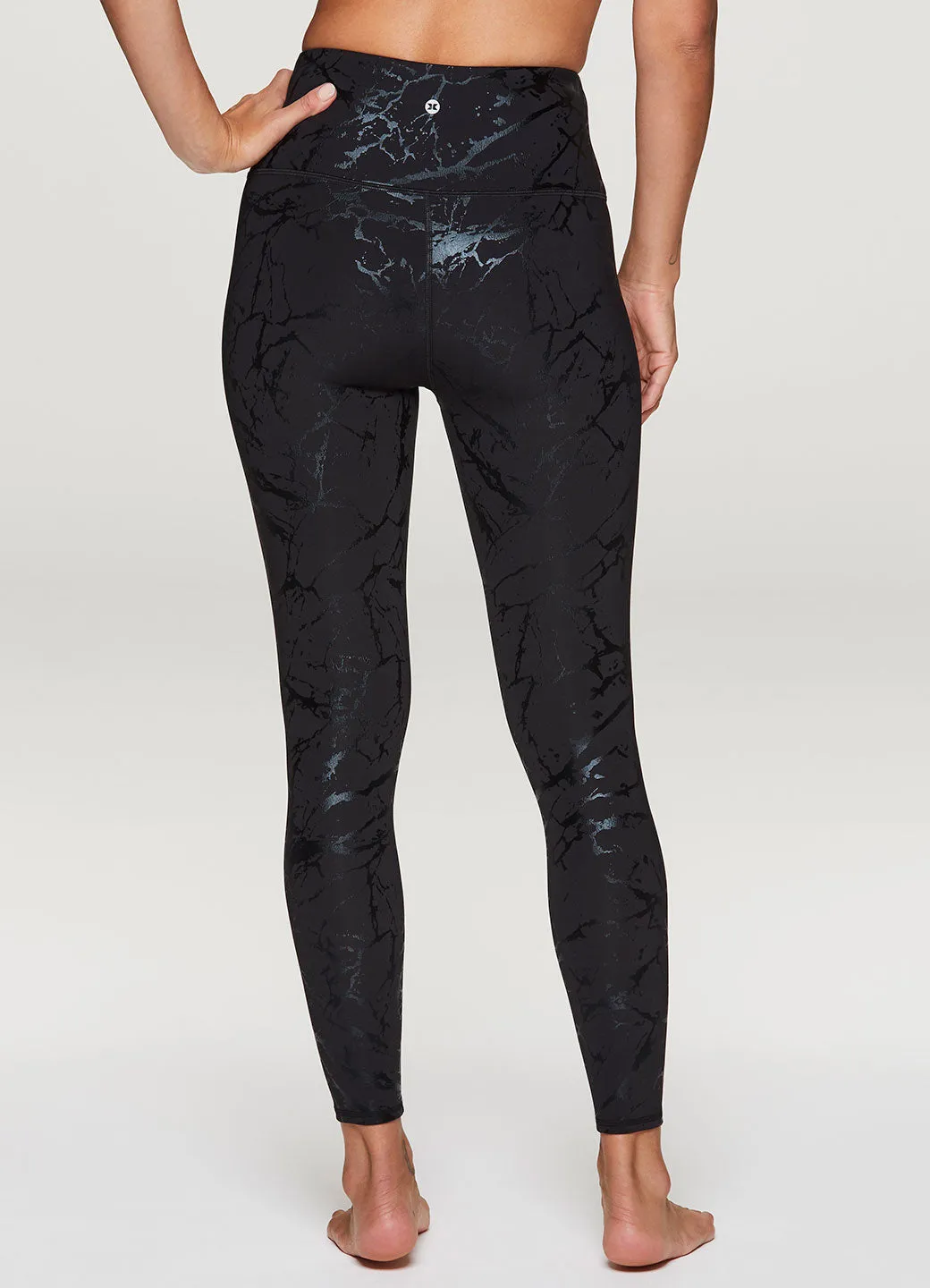 Shine Embossed Marble Legging