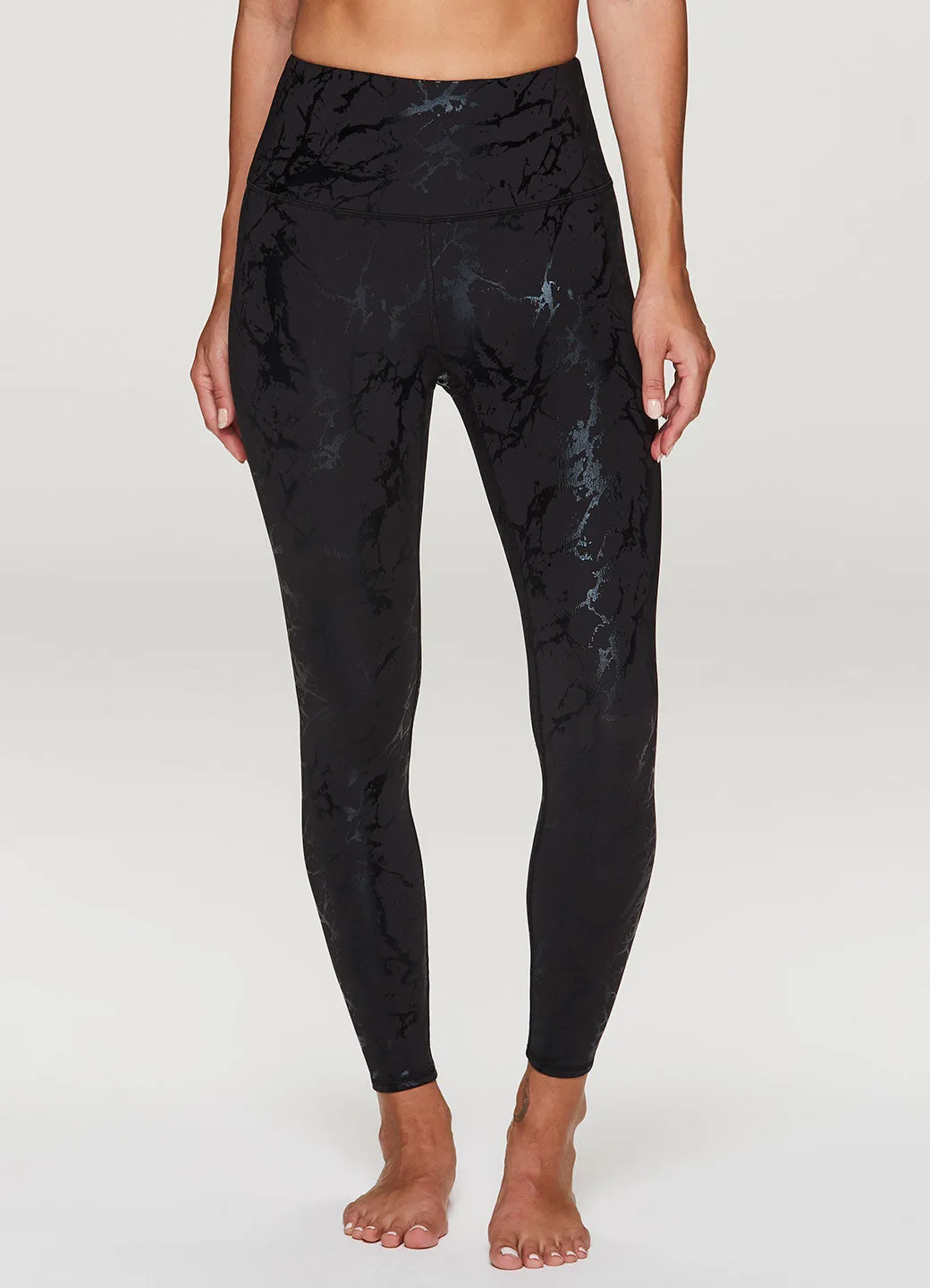 Shine Embossed Marble Legging