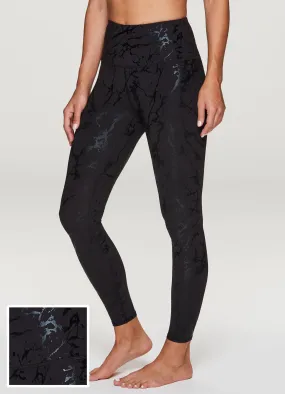 Shine Embossed Marble Legging
