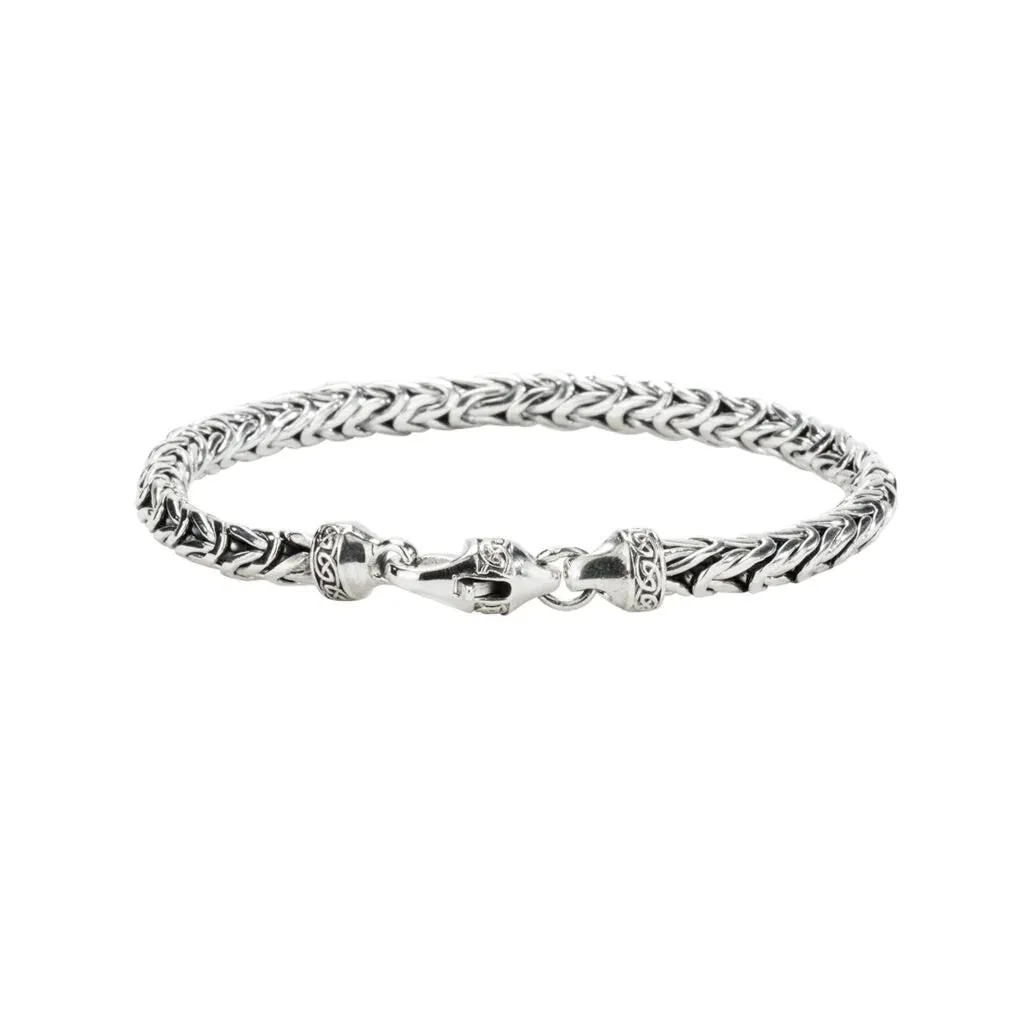 Silver Byzantine Bracelet | Keith Jack