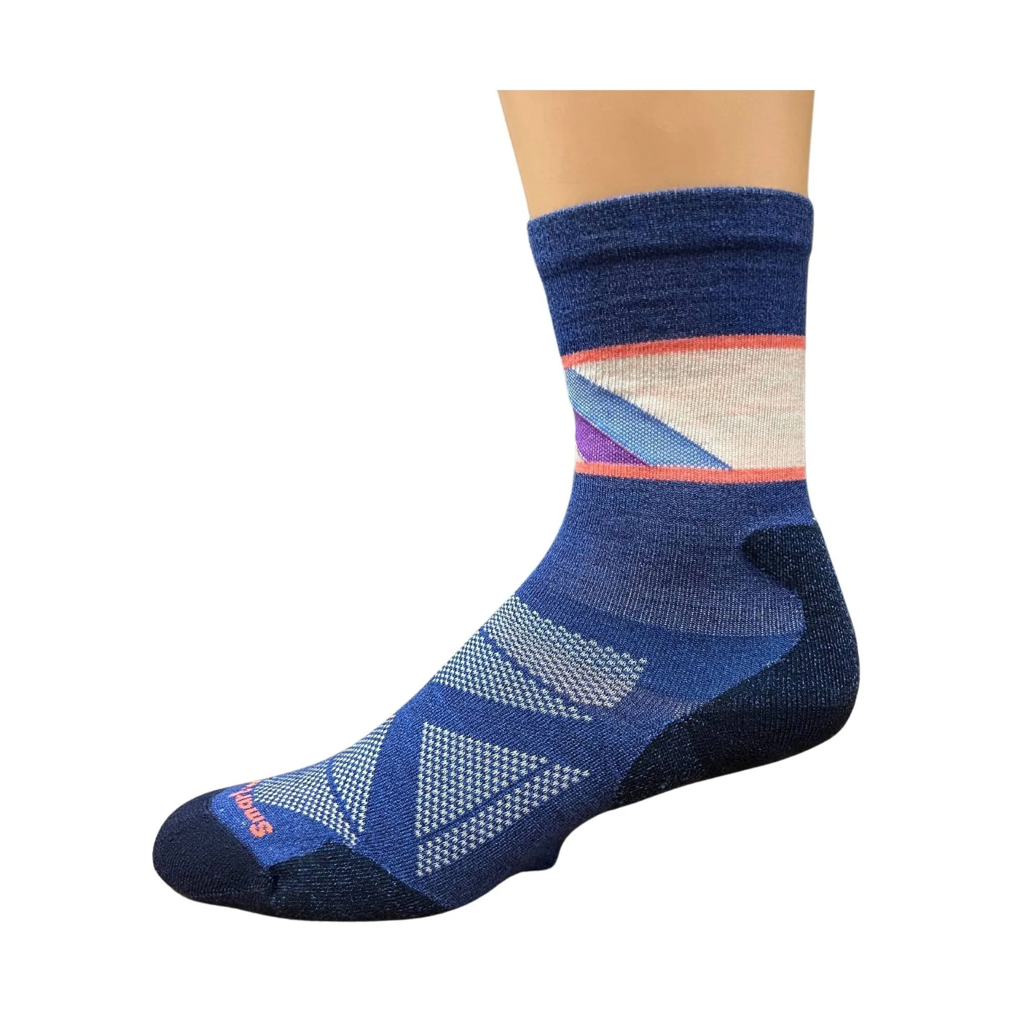 Smartwool Women's Athlete Edition Approach Crew Socks - Deep Navy - ONLINE STORE CREDIT/EXCHANGE ONLY