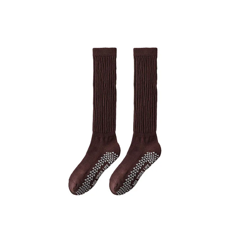 Sweetnana Women's Slouch Socks Fuzzy Socks Warm Cotton Scrunch Socks Athletic Non-Slip Yoga Socks