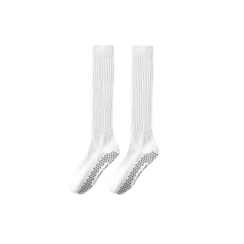 Sweetnana Women's Slouch Socks Fuzzy Socks Warm Cotton Scrunch Socks Athletic Non-Slip Yoga Socks
