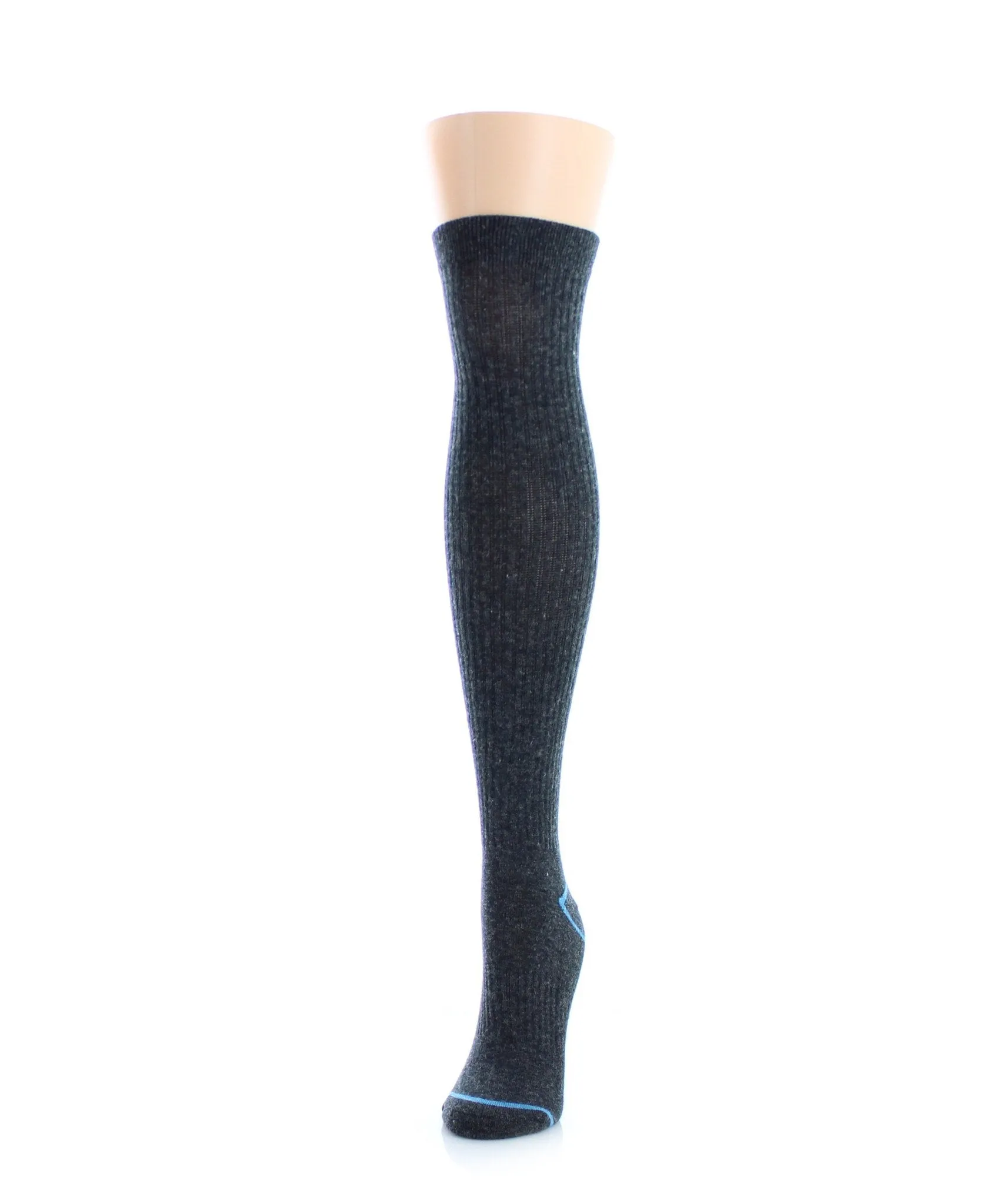 Vertical Basics Wool Half Cushioned Knee High Sock