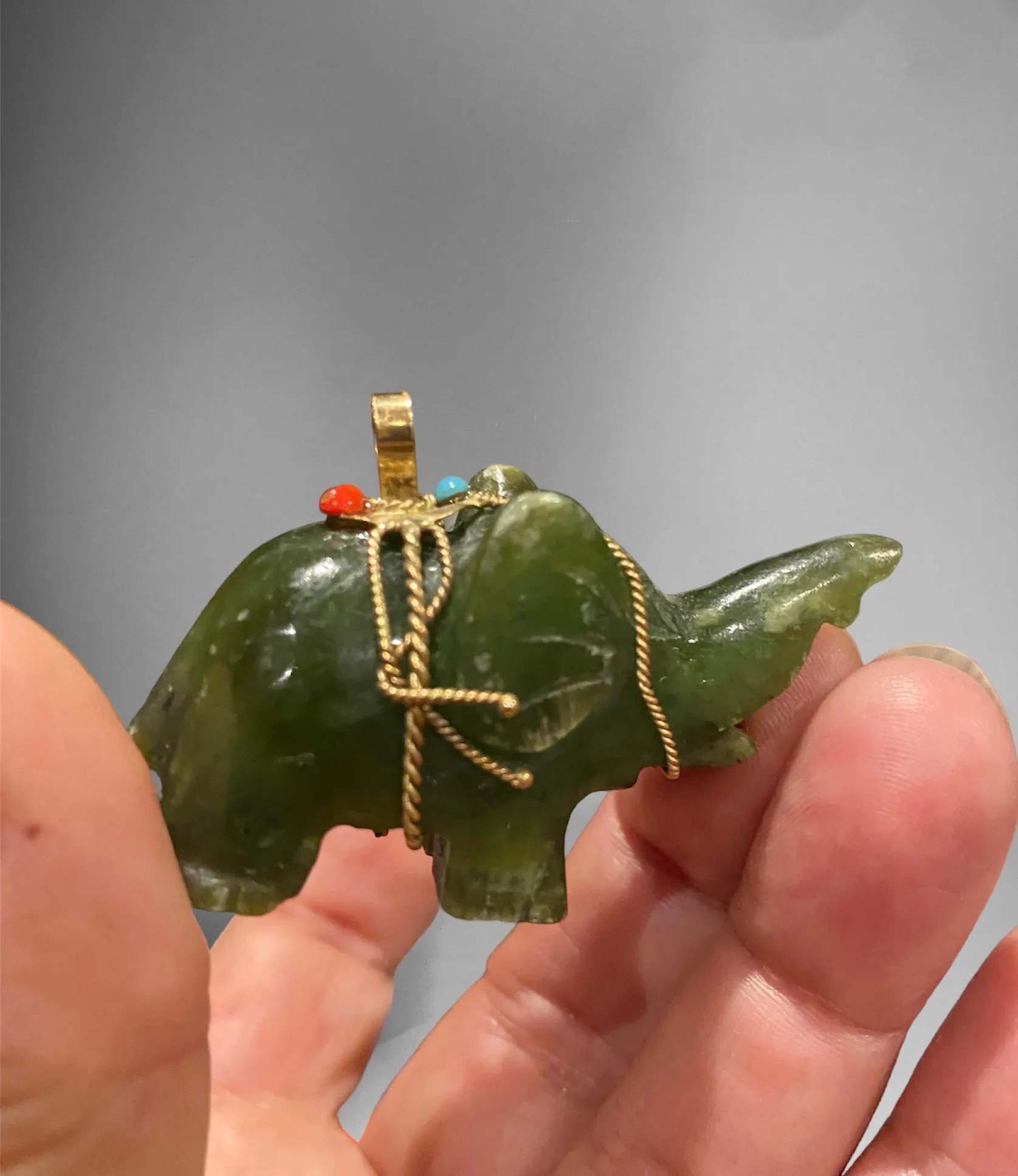 Vintage Elephant Pendants
