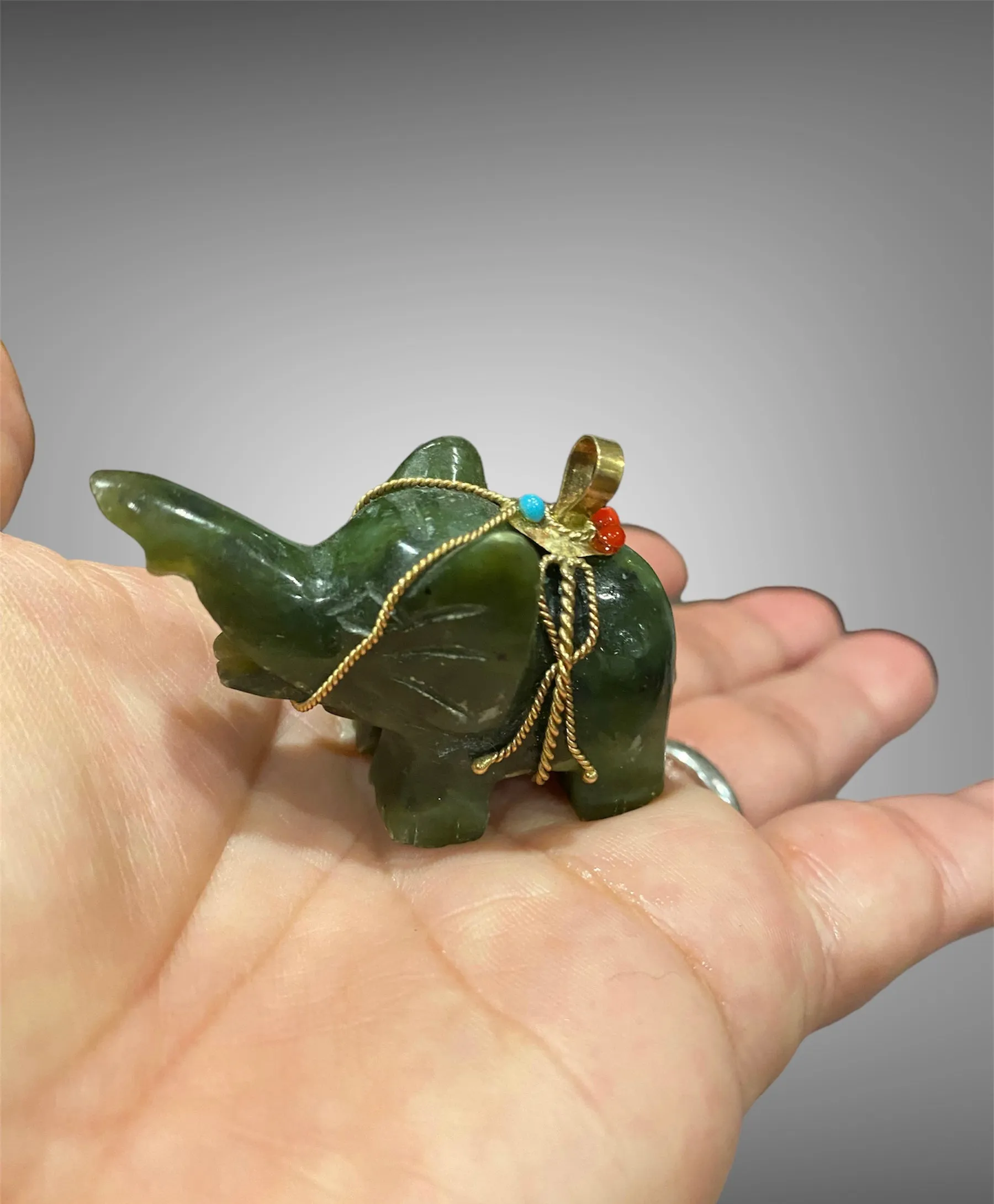 Vintage Elephant Pendants