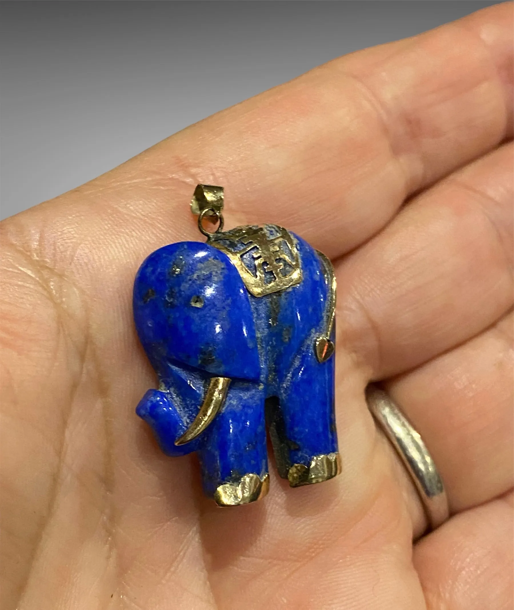 Vintage Elephant Pendants