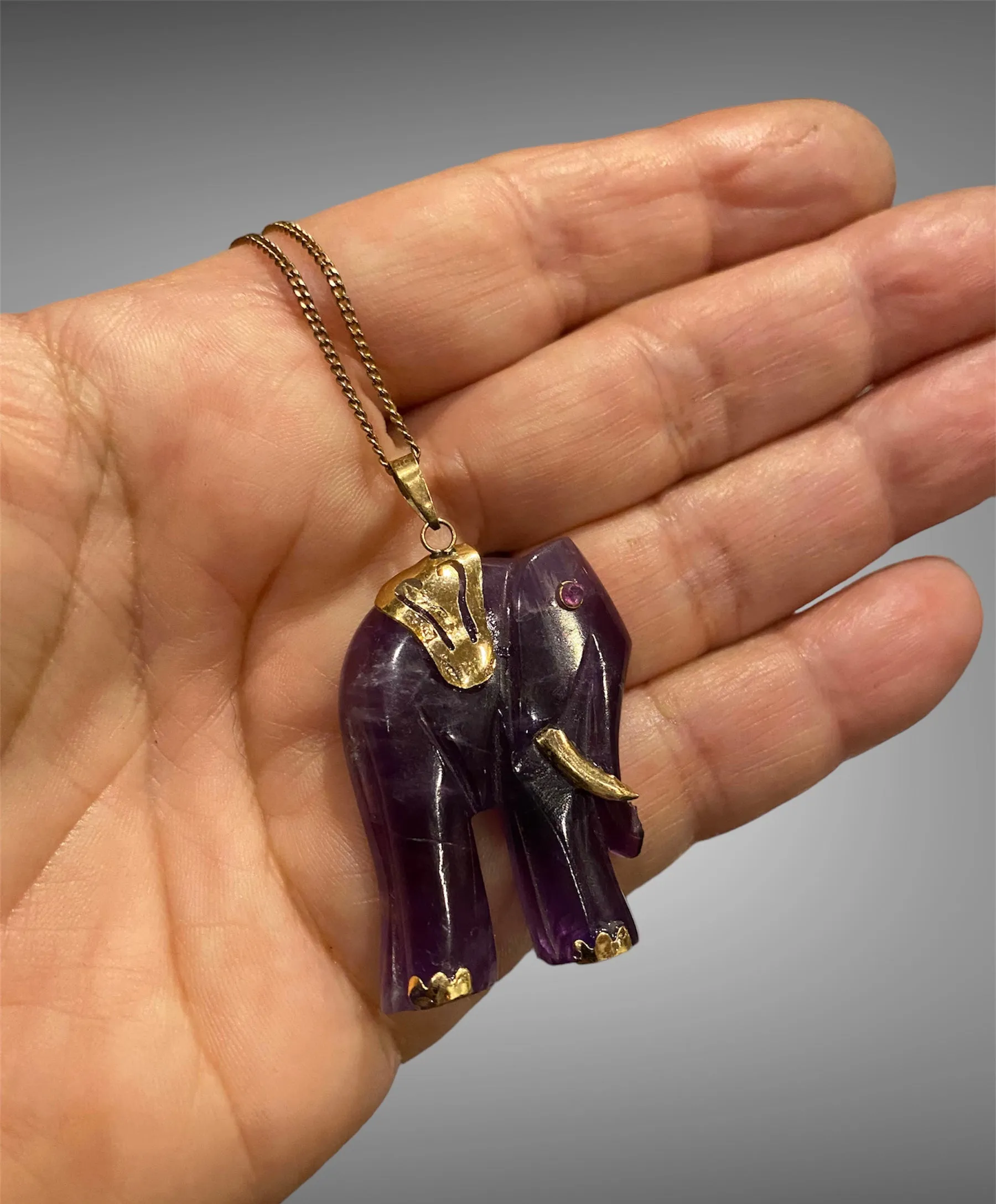 Vintage Elephant Pendants
