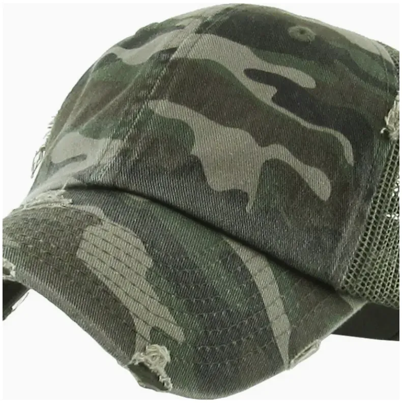Vintage Mesh Back Hat - Camo