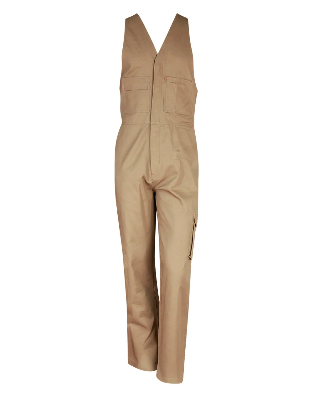 [WA01] Men's Cotton Drill Action Back Overall-Regular