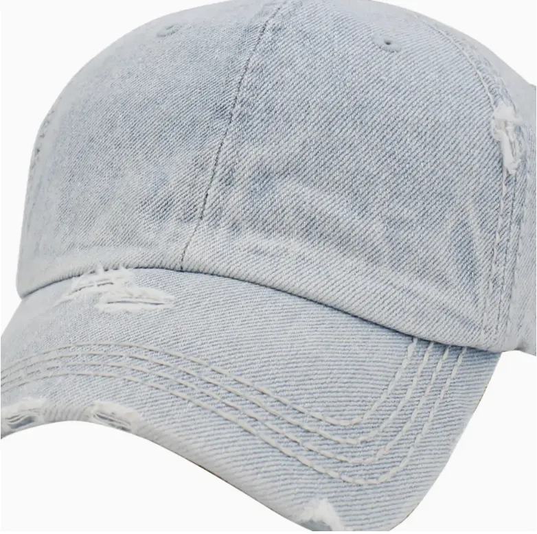Washed Vintage Hat - Denim