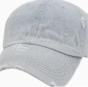 Washed Vintage Hat - Denim