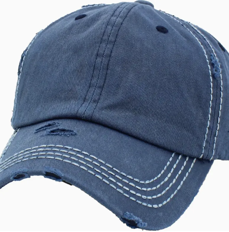 Washed Vintage Hat - Navy