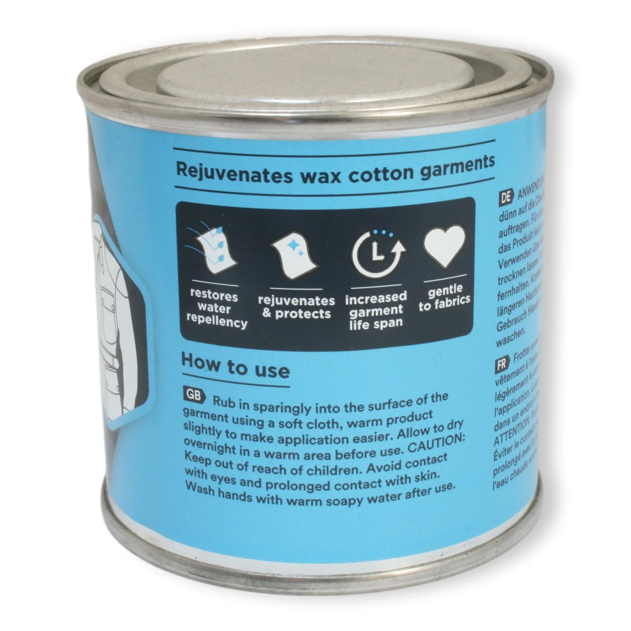 Wax Cotton Dressing Coating Sealant Waterproof 200ml Tin