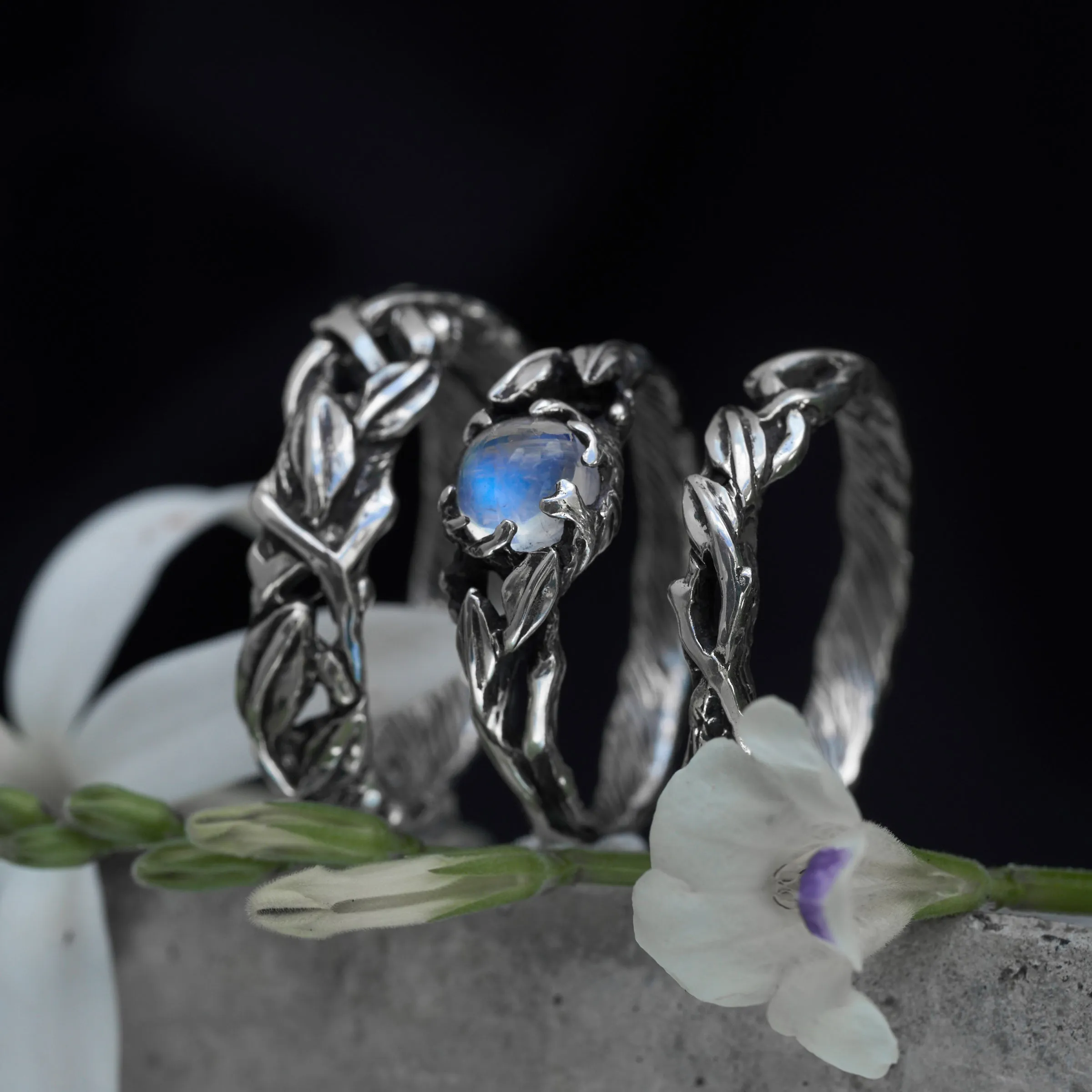 Wedding Rings Set "Louise"
