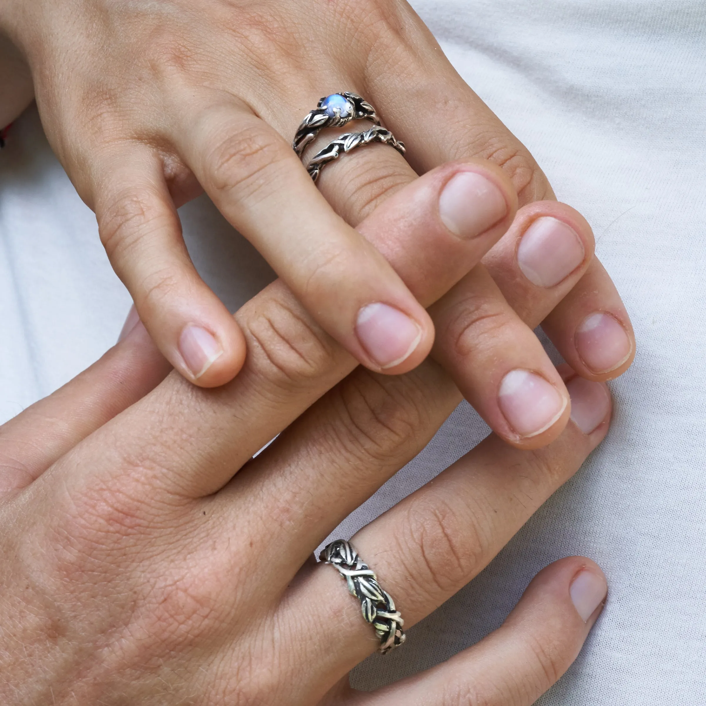 Wedding Rings Set "Louise"