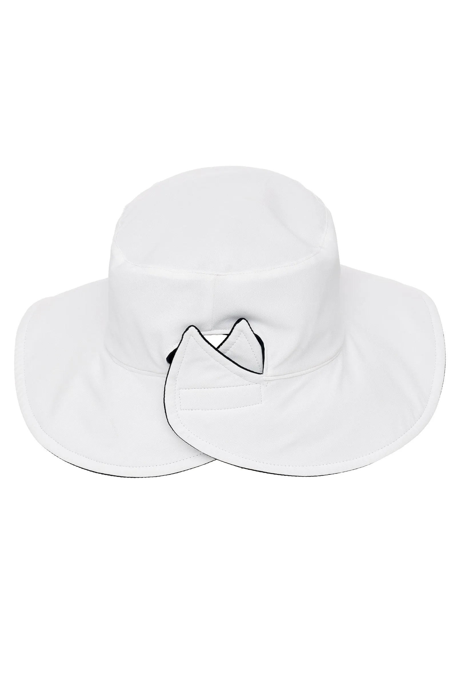 Women's Ariel Reversible Pool Hat  |  White