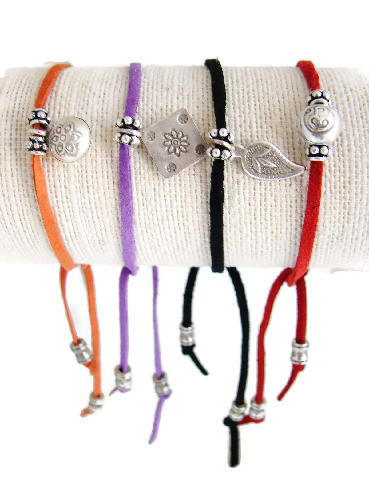 Yoga Inspired Charm Bracelets | Om | Lotus