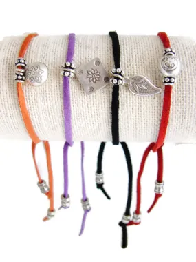 Yoga Inspired Charm Bracelets | Om | Lotus
