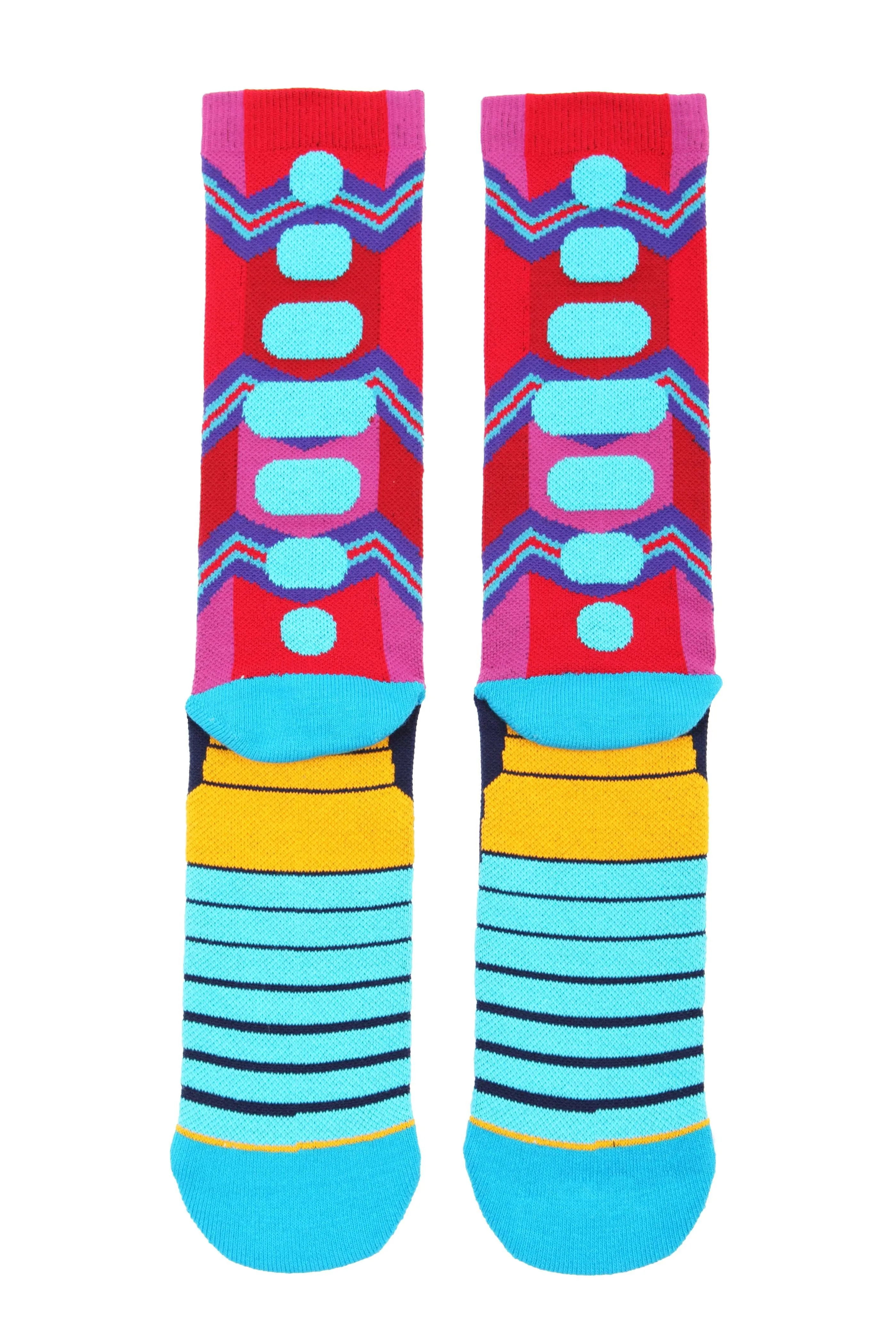 Zig Zag Athletic Socks