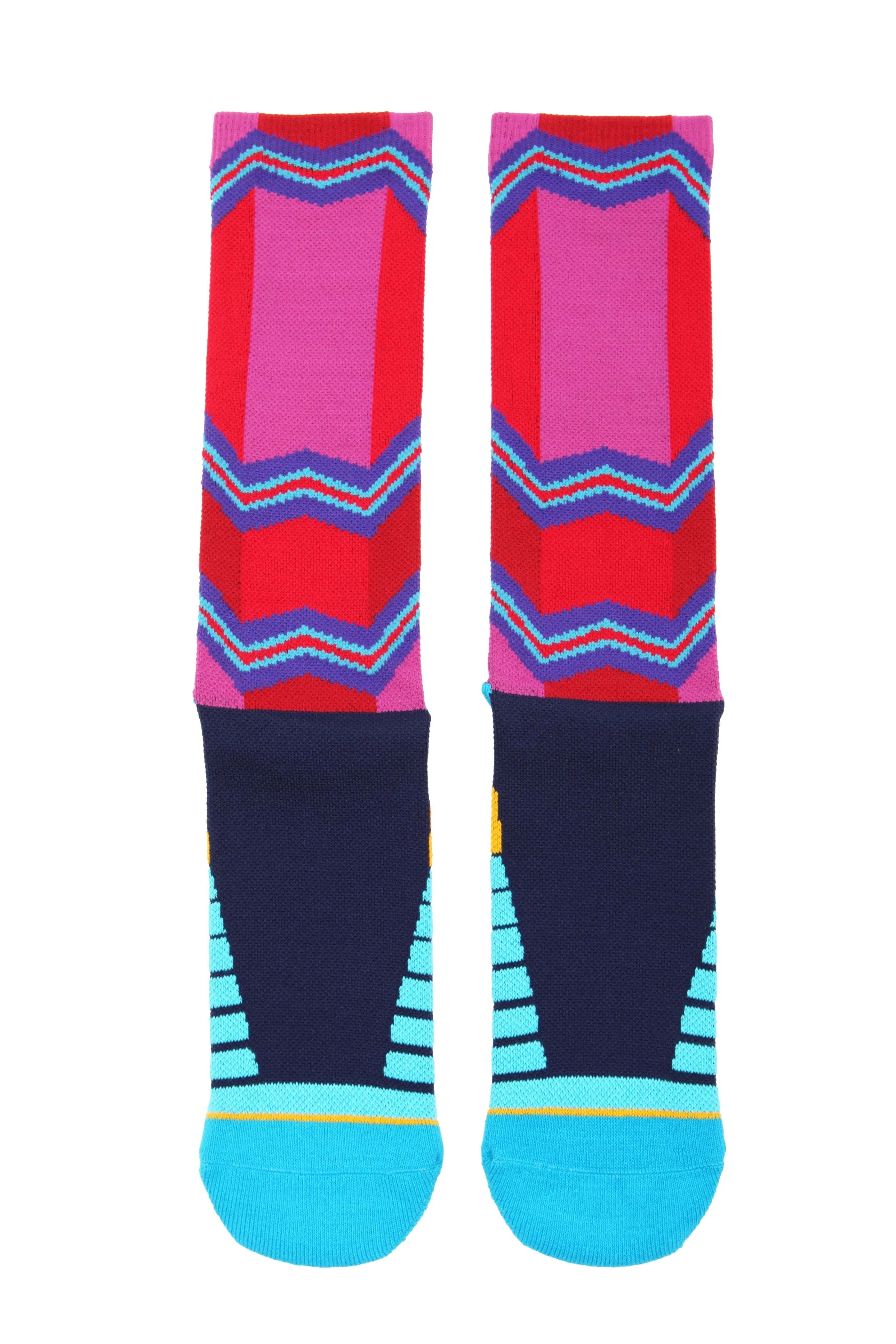 Zig Zag Athletic Socks